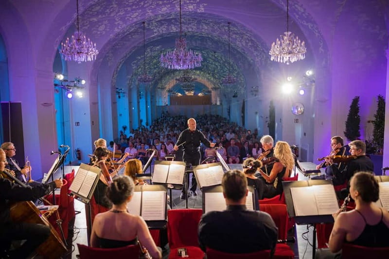 Vienna: Schönbrunn Palace Evening Tour, Dinner and Concert - Choosing Category A, VIP, or a lower seating area