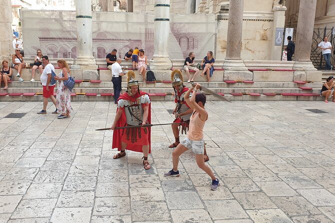 Walking Tour of Split and Diocletian's Palace - Riva Harbor and Split’s waterfront life